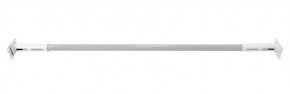 Турник раздвижной 1450-1700 цв. белый-серый FLEXTER PROFI в Сургуте - surgut.mebel-74.com | фото
