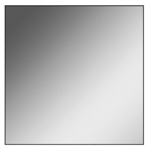 Зеркало Corsica 600х600 black без подсветки Sansa (SB1064Z) в Сургуте - surgut.mebel-74.com | фото