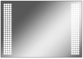 Зеркало Cosmo 100 black с подсветкой Sansa (SC1047Z) в Сургуте - surgut.mebel-74.com | фото