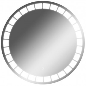 Зеркало Маскат 700х700 с подсветкой Домино (GL7057Z) в Сургуте - surgut.mebel-74.com | фото